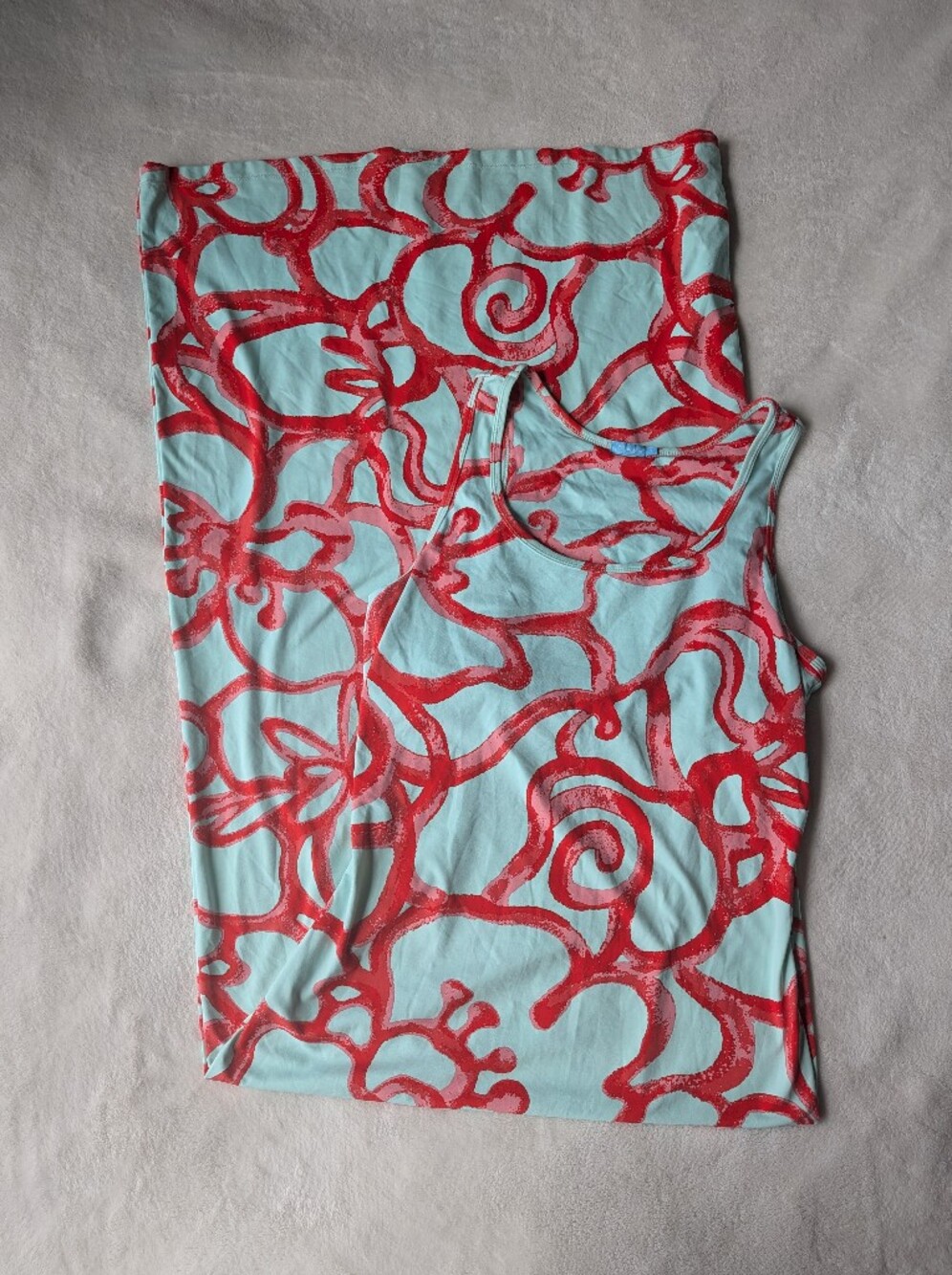 J. McLaughlin Charlotte Maxi Sleeveless Coral Dress